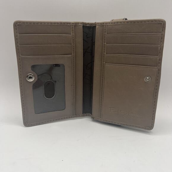 Fossil Fifty Four Women’s Light Brown Leather Wallet Classic Vintage VGC - Picture 4 of 5